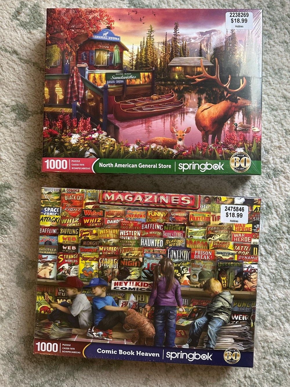 NWT Sealed - 1000-Piece Puzzle Bundle